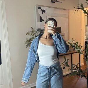 Stylish Denim Jacket and Jeans Set